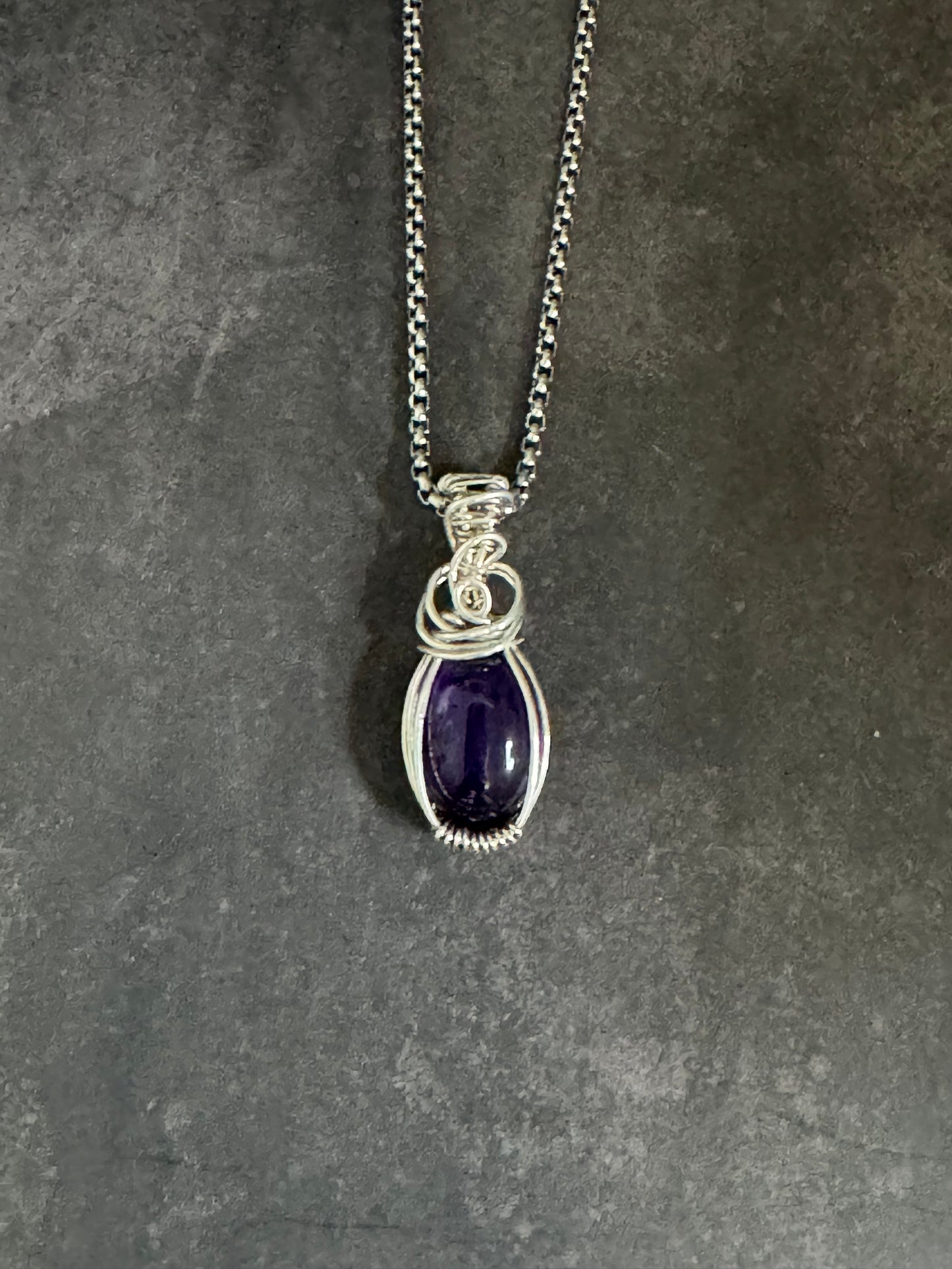 Amethyst pendant