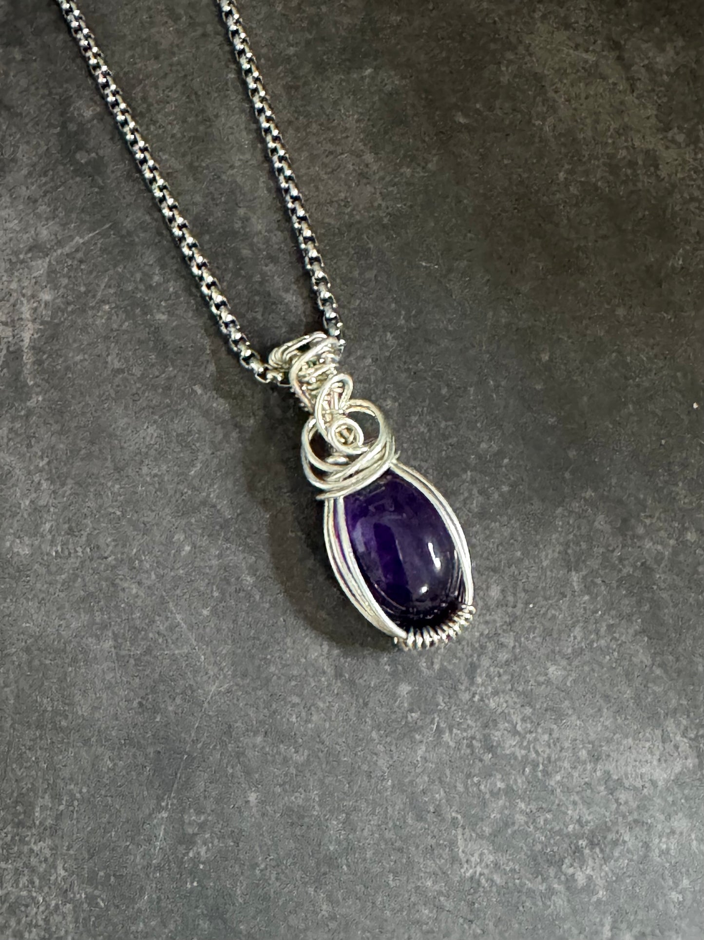 Amethyst pendant
