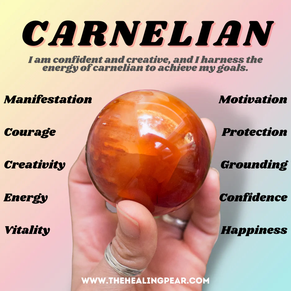 Carnelian pumpkin