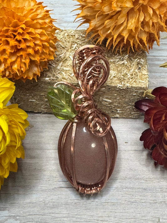 Sunstone Carnelian pendant