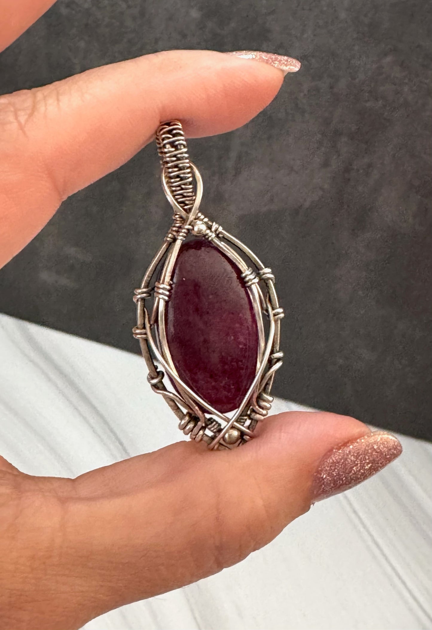 Ruby pendant