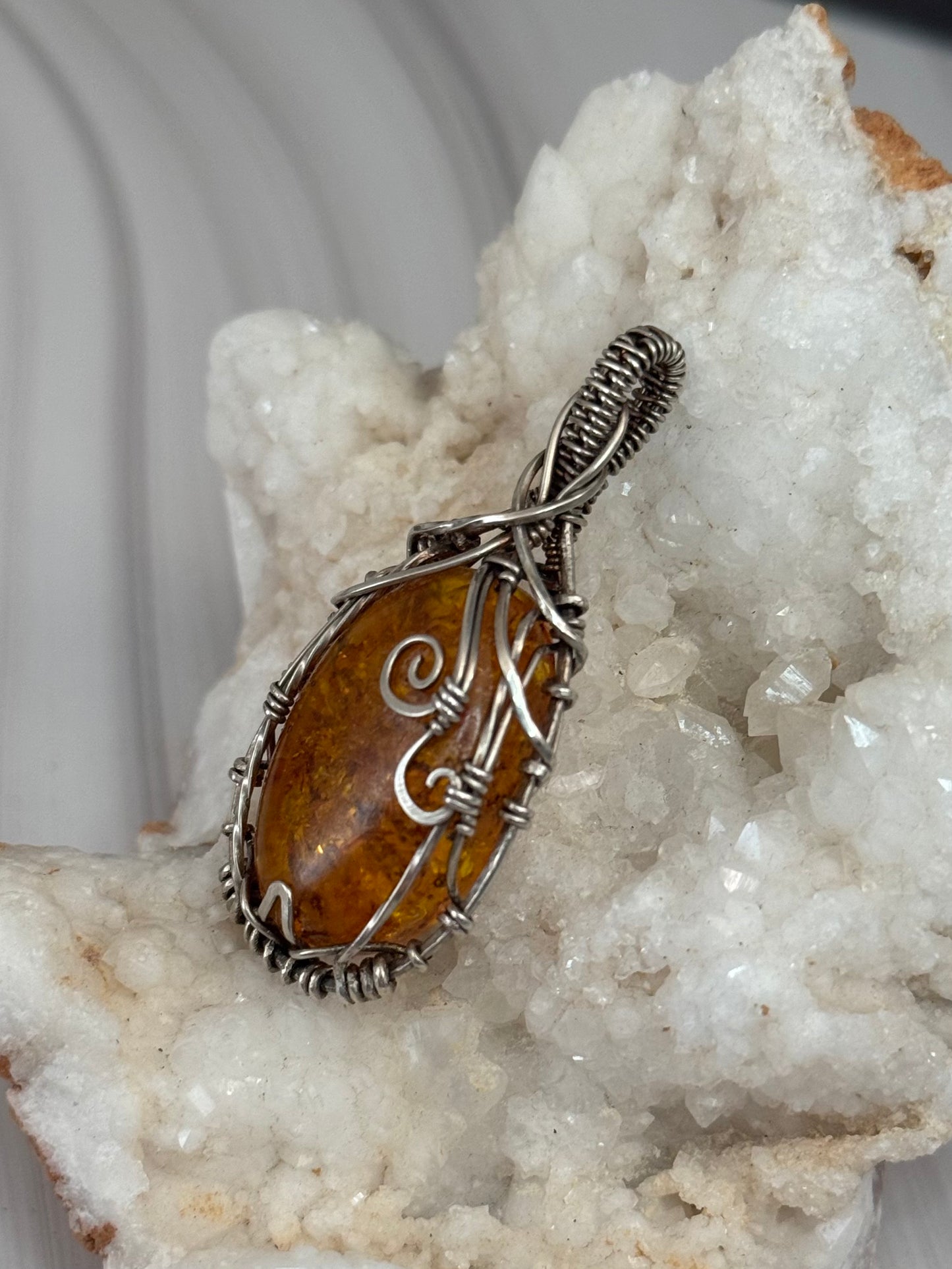 Amber pendant