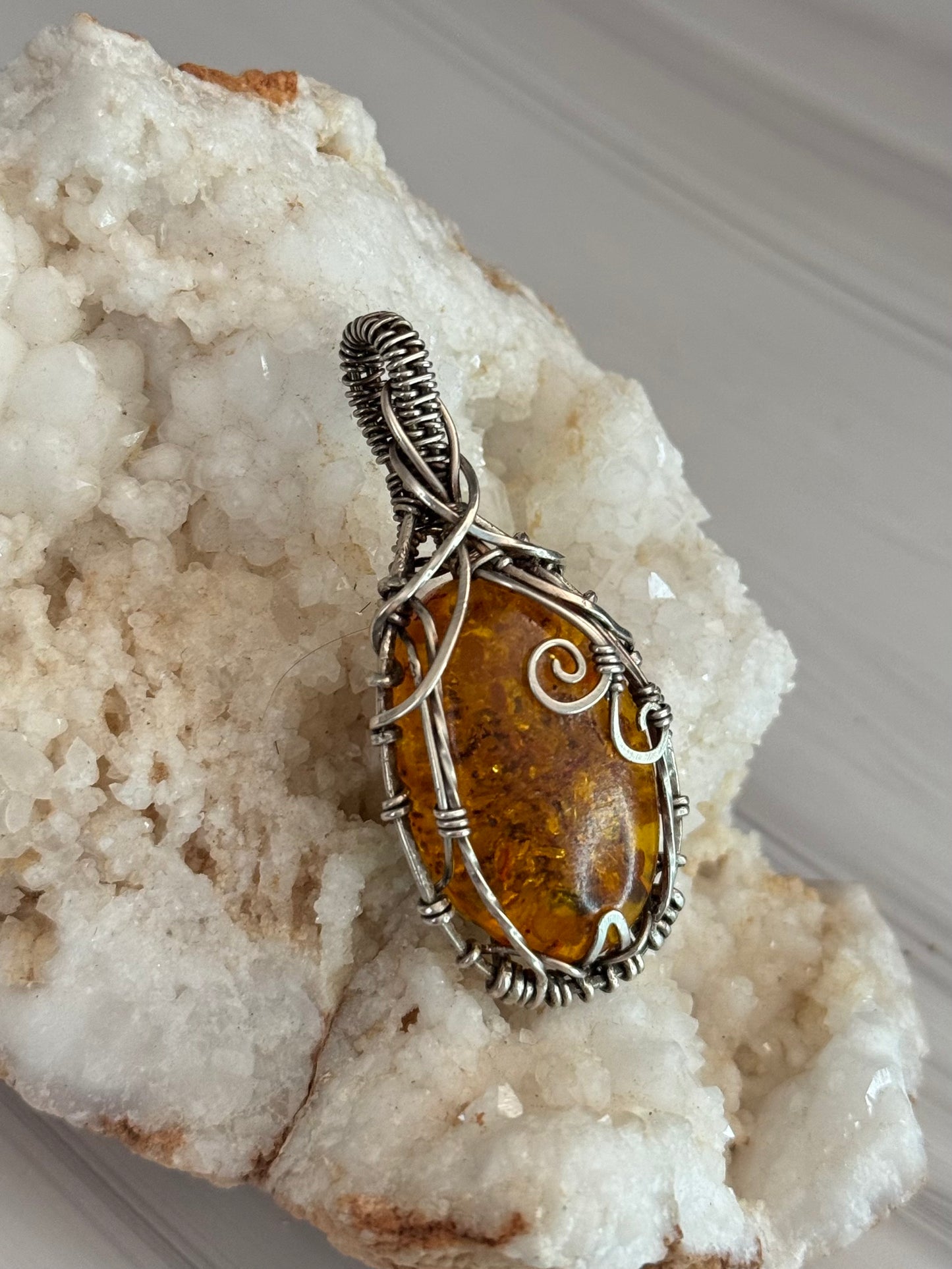 Amber pendant