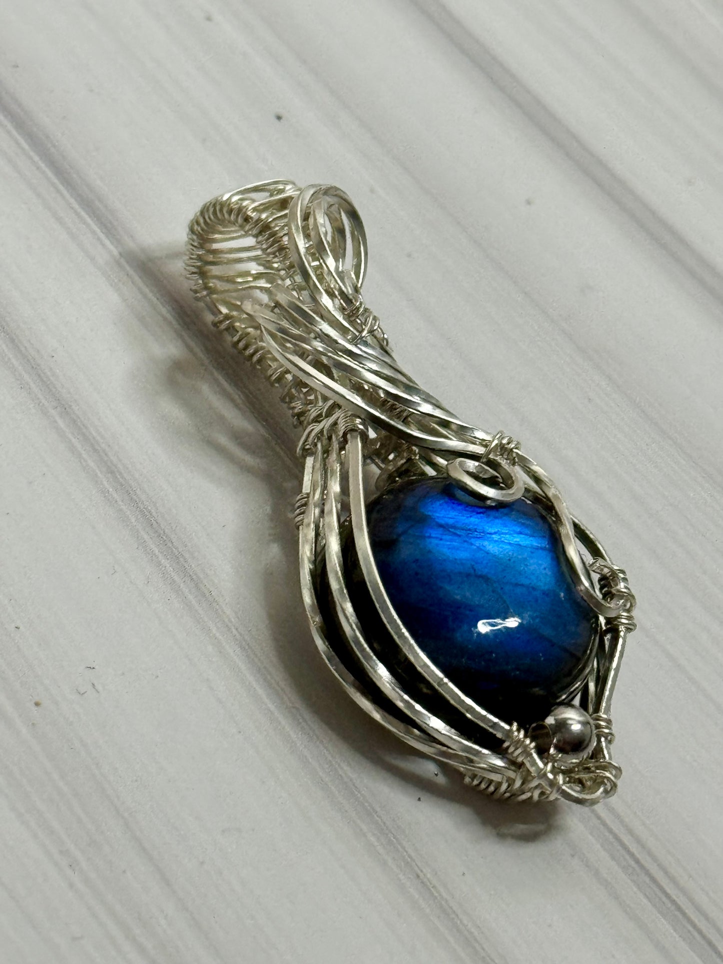 Labradorite pendant necklace