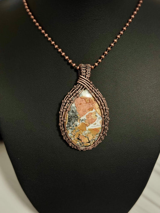 Maligano Jasper  pendant necklace