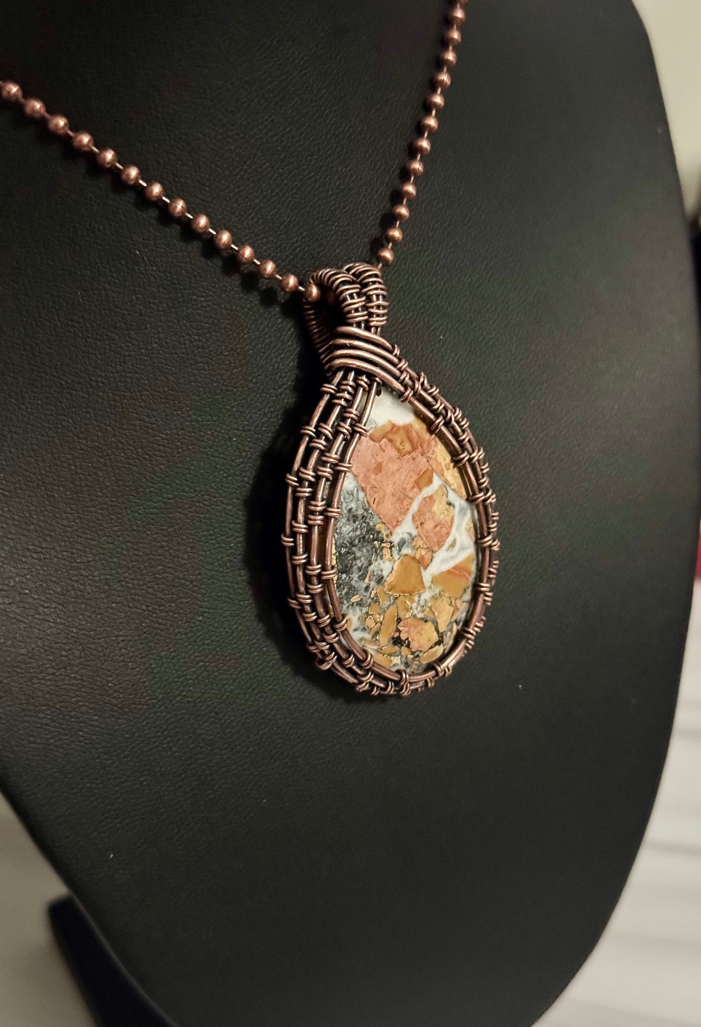 Maligano Jasper  pendant necklace