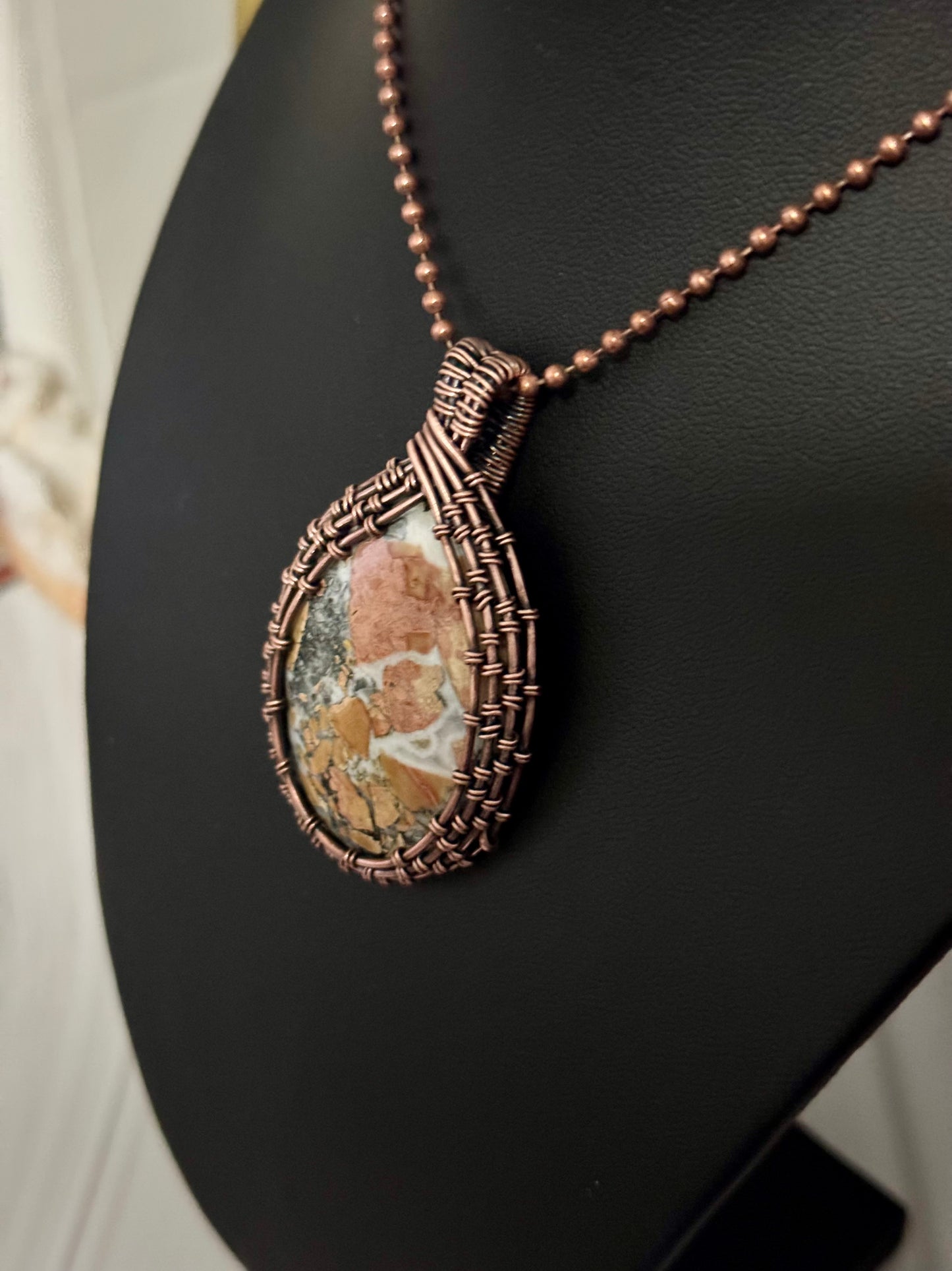 Maligano Jasper  pendant necklace