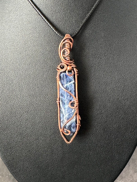Sodalite pendant necklace
