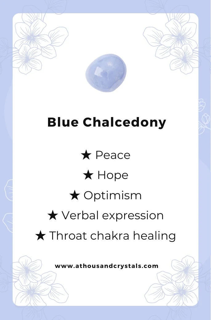 Chalcedony pendant necklace