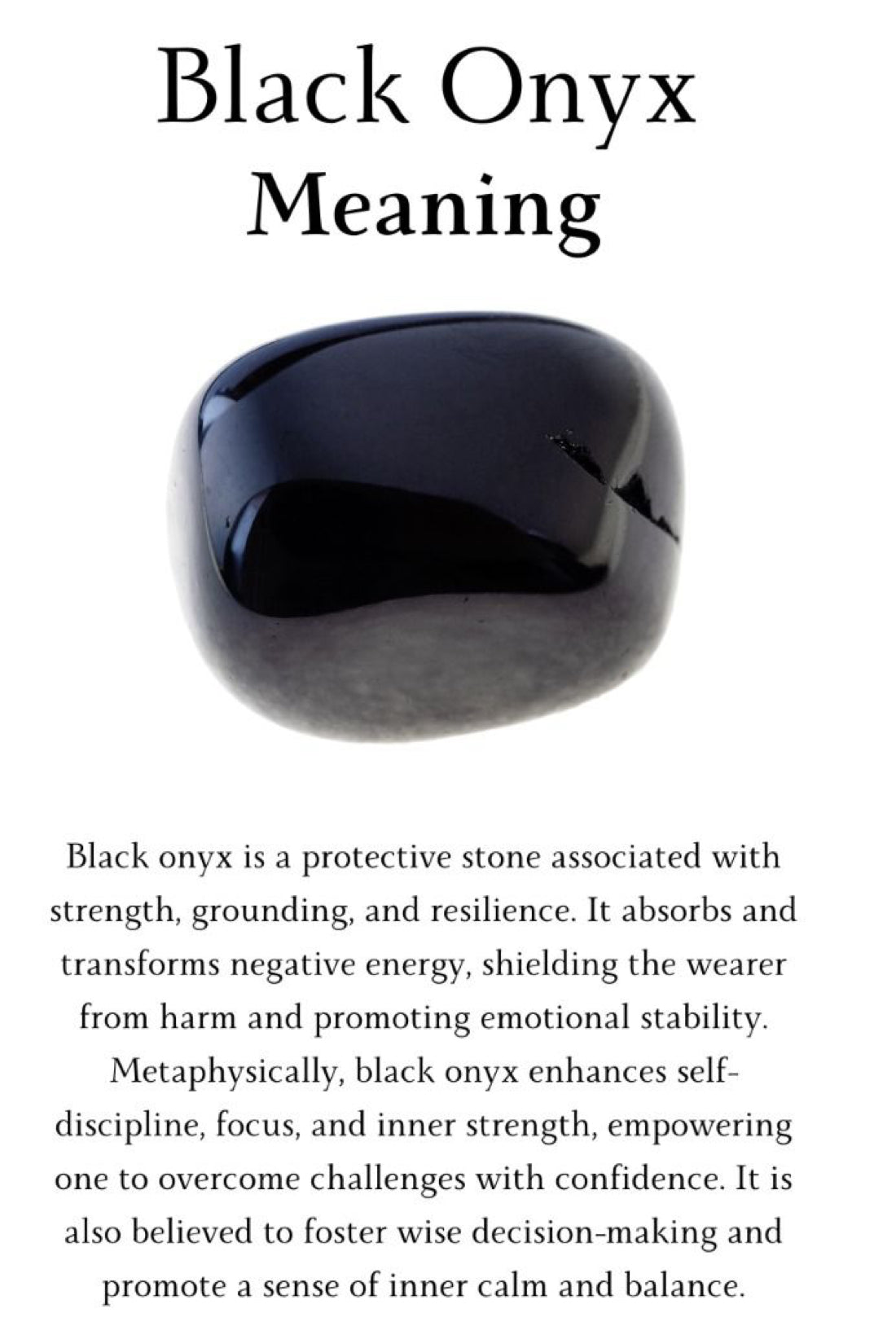 Black Onyx pendant